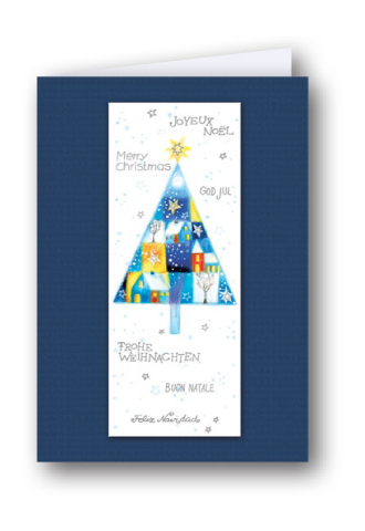 Weihnachtskarte "God Jul"