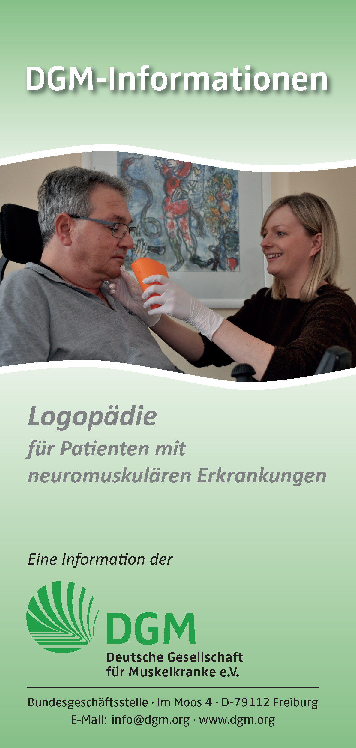 Praxis-Info: Logopädie für Patienten mit neuromuskulären Erkrankungen
