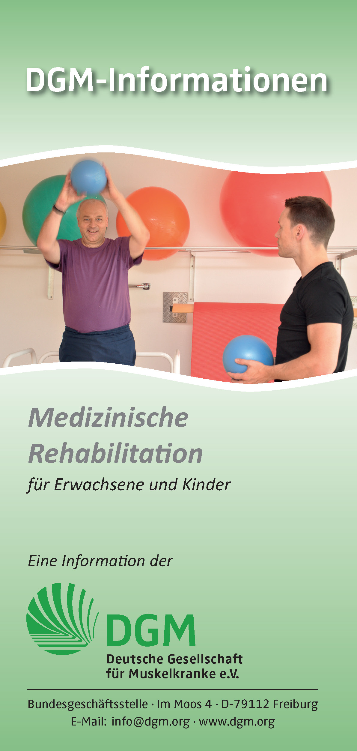 Praxis-Info: Medizinische Rehabilitation für Erwachsene und Kinder