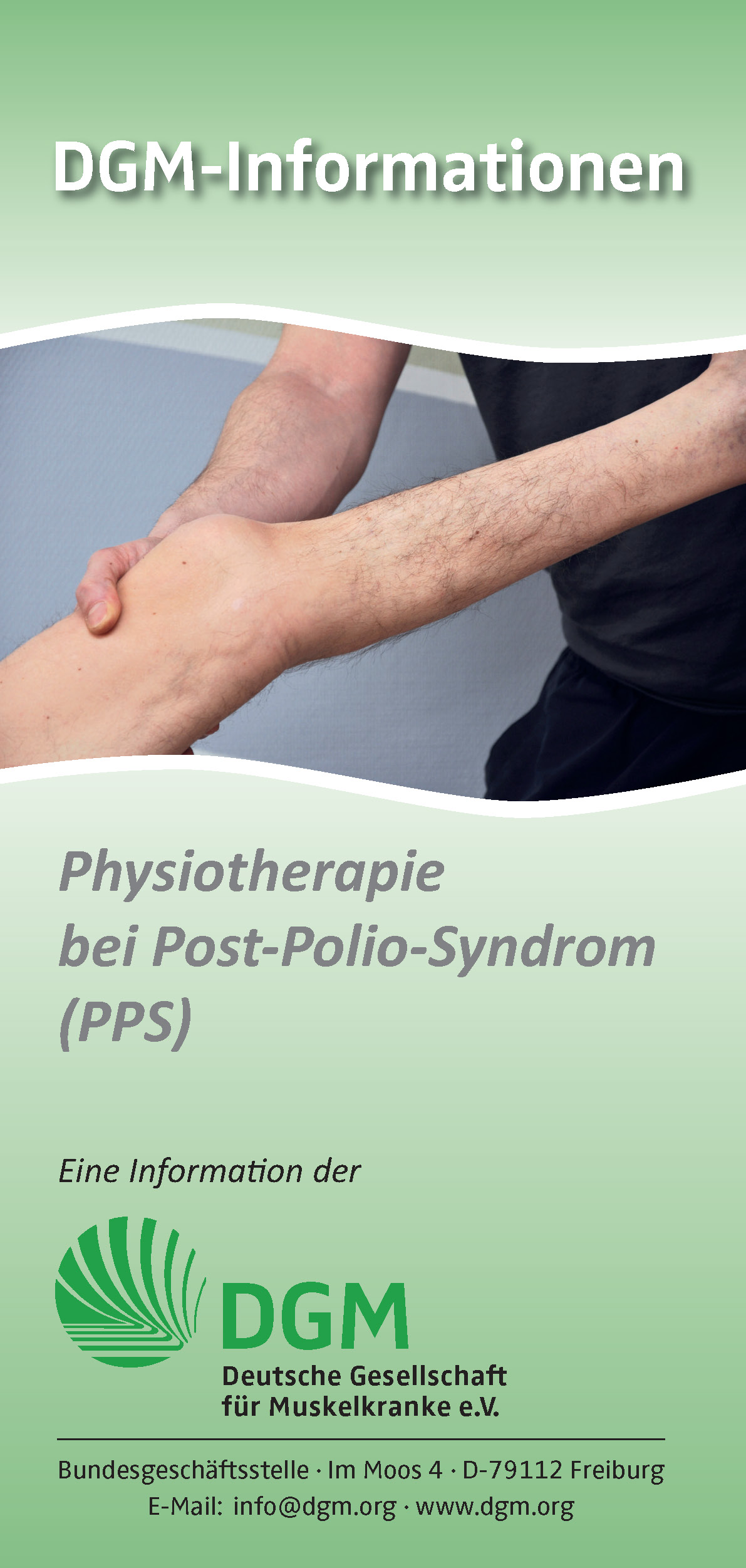 Praxis-Info: Physiotherapie bei Postpolio-Syndrom